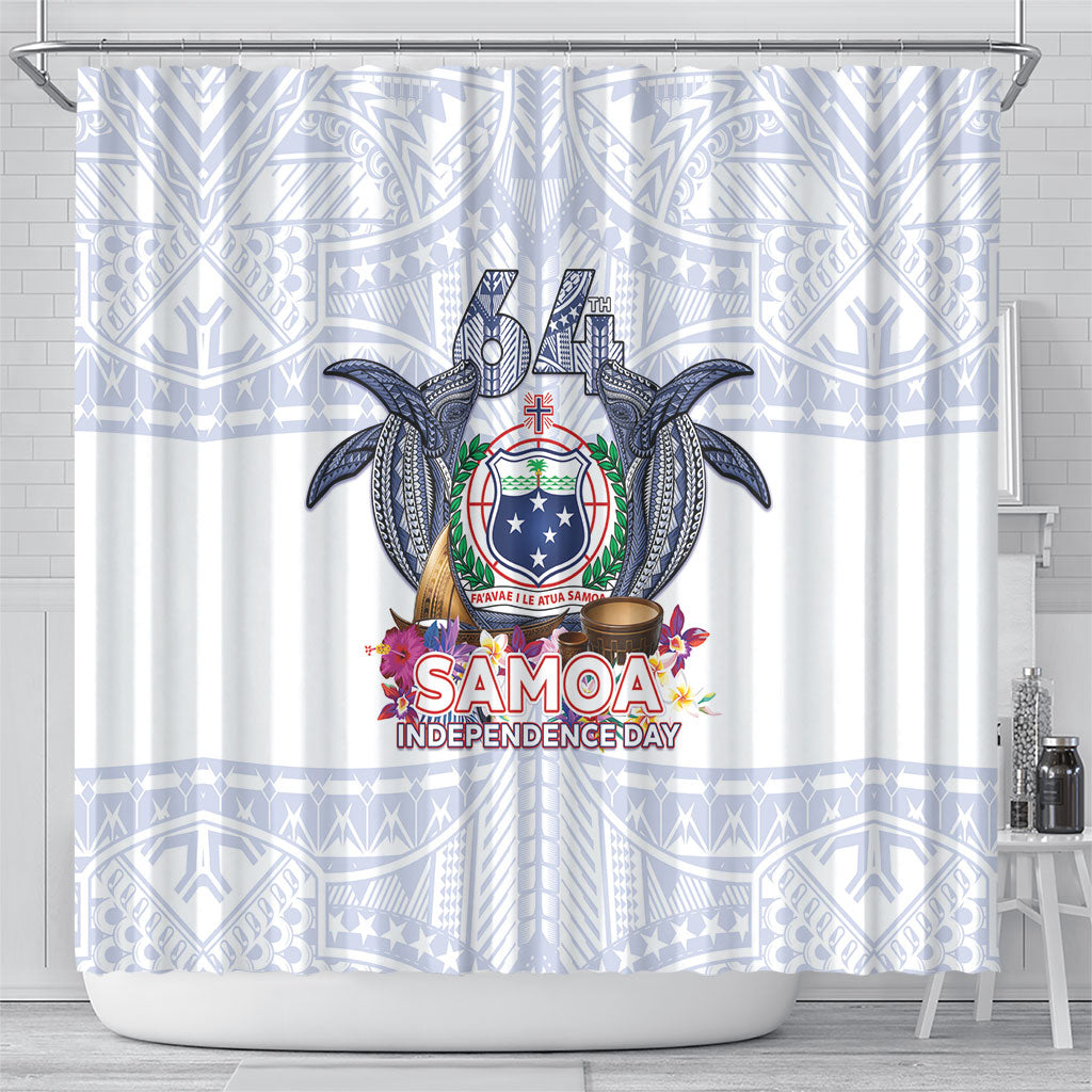 Samoa Independence Day Shower Curtain Samoa United For A New Beginning