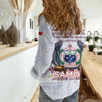 Samoa Independence Day Women Casual Shirt Samoa United For A New Beginning