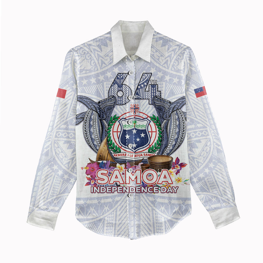 Samoa Independence Day Women Casual Shirt Samoa United For A New Beginning