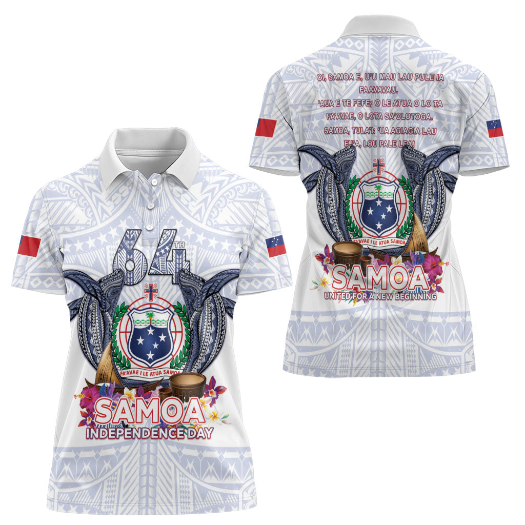 Samoa Independence Day Women Polo Shirt Samoa United For A New Beginning