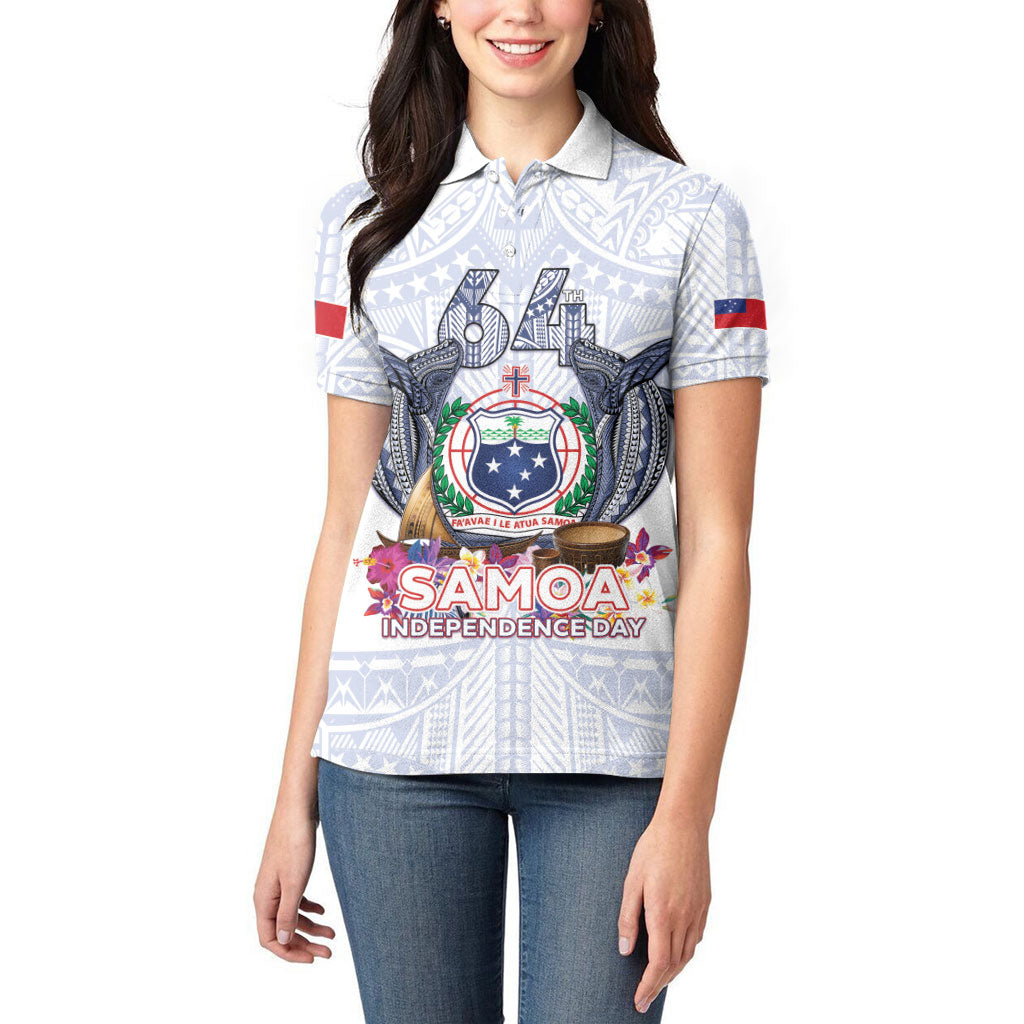 Samoa Independence Day Women Polo Shirt Samoa United For A New Beginning