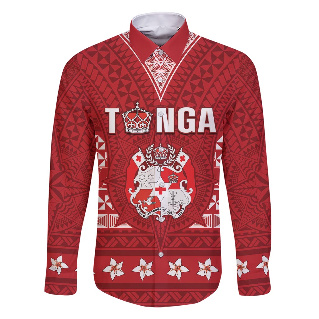 Tonga King Tupou VI Day Family Matching Short Sleeve Bodycon Dress and Hawaiian Shirt Traditional Tongan Kupesi Pattern