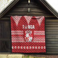 Tonga King Tupou VI Day Quilt Traditional Tongan Kupesi Pattern