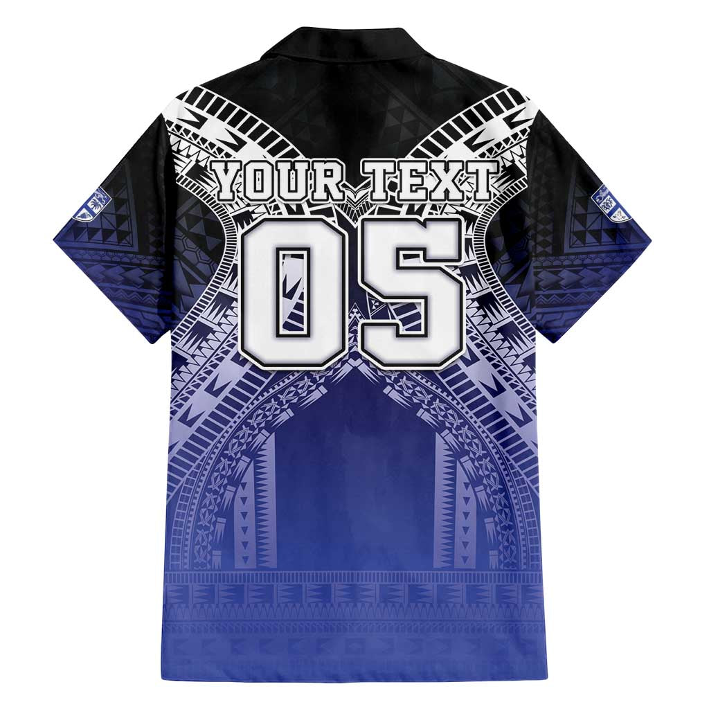 Custom Fiji Drua Family Matching Long Sleeve Bodycon Dress and Hawaiian Shirt Fijian Tapa Pattern LT05 - Polynesian Pride