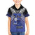 Custom Fiji Drua Family Matching Off Shoulder Maxi Dress and Hawaiian Shirt Fijian Tapa Pattern