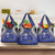 Fiji Drua Grocery Bag Fijian Tapa Pattern