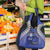 Fiji Drua Grocery Bag Fijian Tapa Pattern
