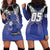 Custom Fiji Drua Hoodie Dress Fijian Tapa Pattern