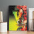 Aboriginal Dot Art Vanuatu Canvas Wall Art Tropical Flowers
