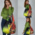 Aboriginal Dot Art Vanuatu Grocery Bag Tropical Flowers