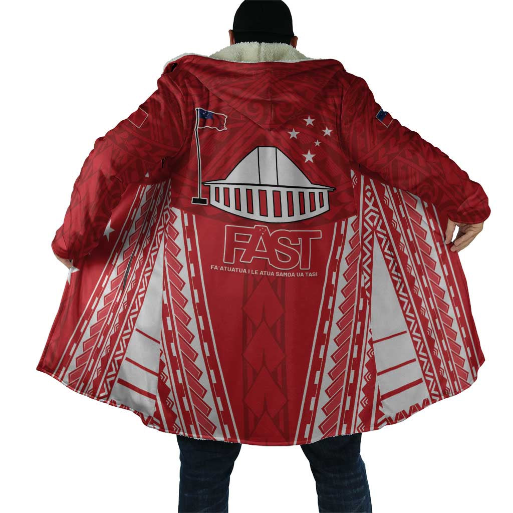 Samoa FAST Cloak Forever Proud Samoan Tribal Pattern - Polynesian Pride
