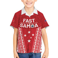 Samoa FAST Hawaiian Shirt Forever Proud Samoan Tribal Pattern - Polynesian Pride