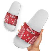 Samoa FAST Slide Sandals Forever Proud Samoan Tribal Pattern - Polynesian Pride
