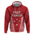 Samoa FAST Zip Hoodie Forever Proud Samoan Tribal Pattern - Polynesian Pride