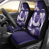 Utah State Polynesian Heritage Car Seat Cover Floral Tribal Pattern Tropical Flowers LT05 - Polynesian Pride