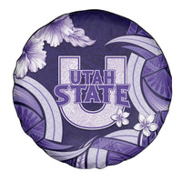 Utah State Polynesian Heritage Spare Tire Cover Floral Tribal Pattern Tropical Flowers LT05 - Polynesian Pride