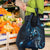 Hawaii Makahiki Season Grocery Bag Floral Tribal Tattoo Blue Galaxy