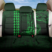 Hawaii Hauoli Makahiki Hou Back Car Seat Cover Lono Hawaiian God Kakau Polynesian Tribal Green LT05 One Size Green - Polynesian Pride