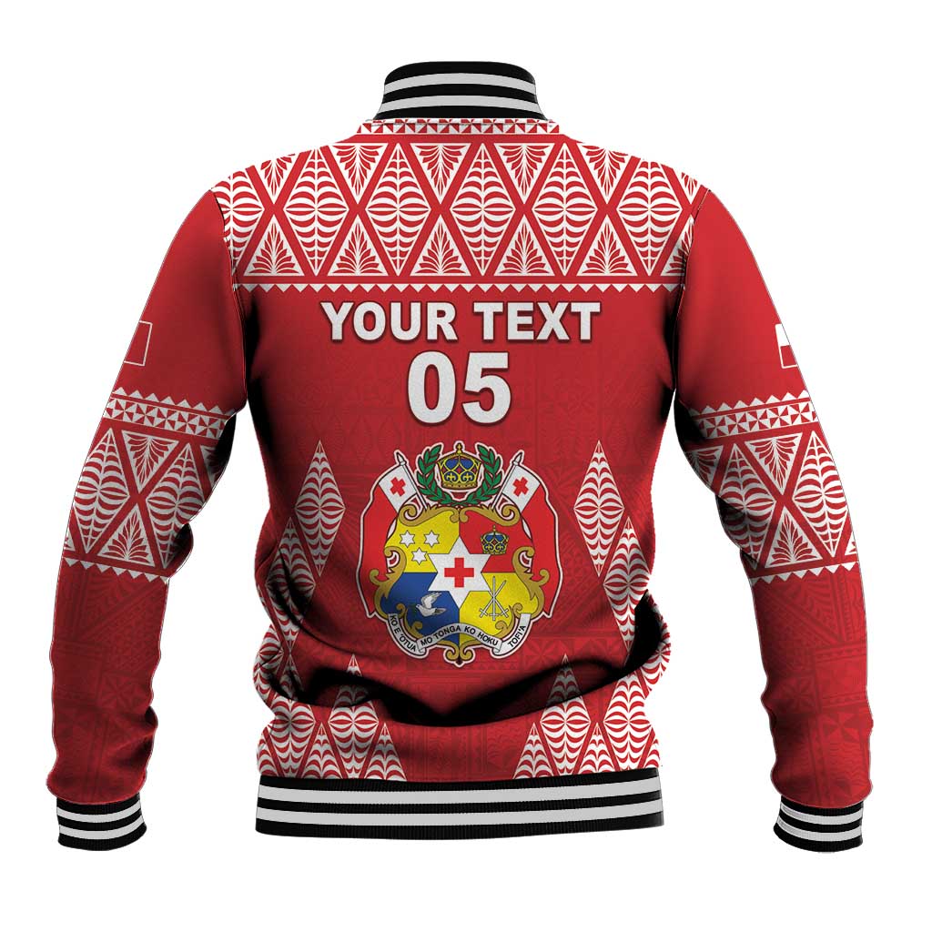 Custom Tonga Rugby Baseball Jacket Tonga Mate Ma'a Take The Lead