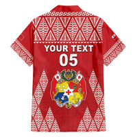 Custom Tonga Rugby Family Matching Off Shoulder Maxi Dress and Hawaiian Shirt Tonga Mate Ma'a Take The Lead