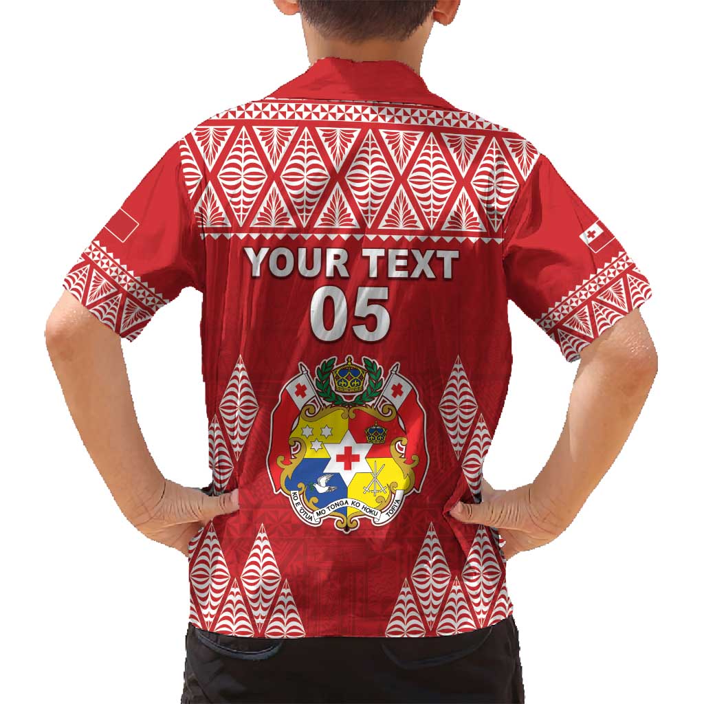 Custom Tonga Rugby Family Matching Off Shoulder Short Dress and Hawaiian Shirt Tonga Mate Ma'a Take The Lead
