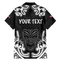 Personalised Aotearoa Family Matching Off Shoulder Long Sleeve Dress and Hawaiian Shirt Toitu Te Tiriti O Waitangi LT05 - Polynesian Pride