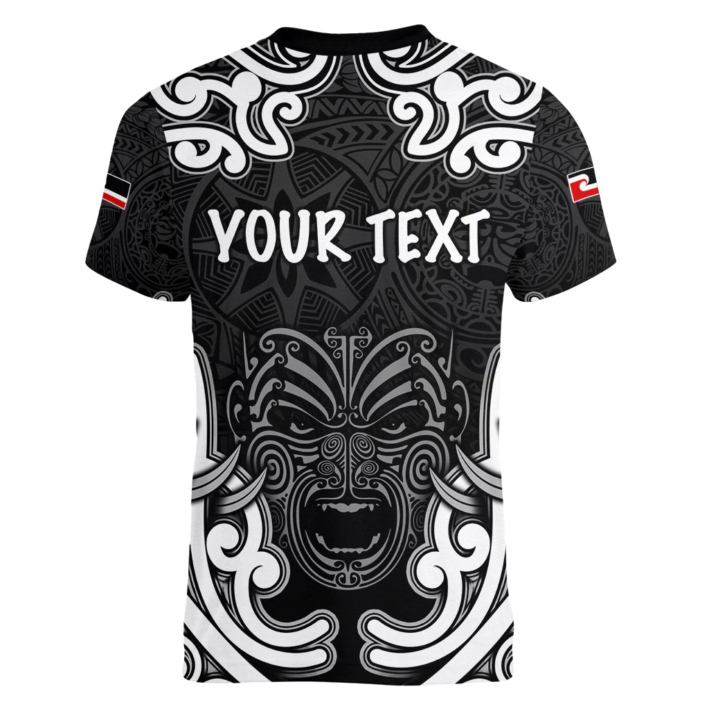 Personalised Aotearoa Women V Neck T Shirt Toitu Te Tiriti O Waitangi LT05 - Polynesian Pride