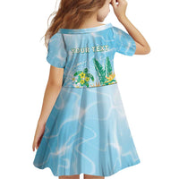 Personalised 2025 Aloha Hawaii Family Matching Off Shoulder Short Dress and Hawaiian Shirt Tropical Flowers And Honu LT05 - Polynesian Pride