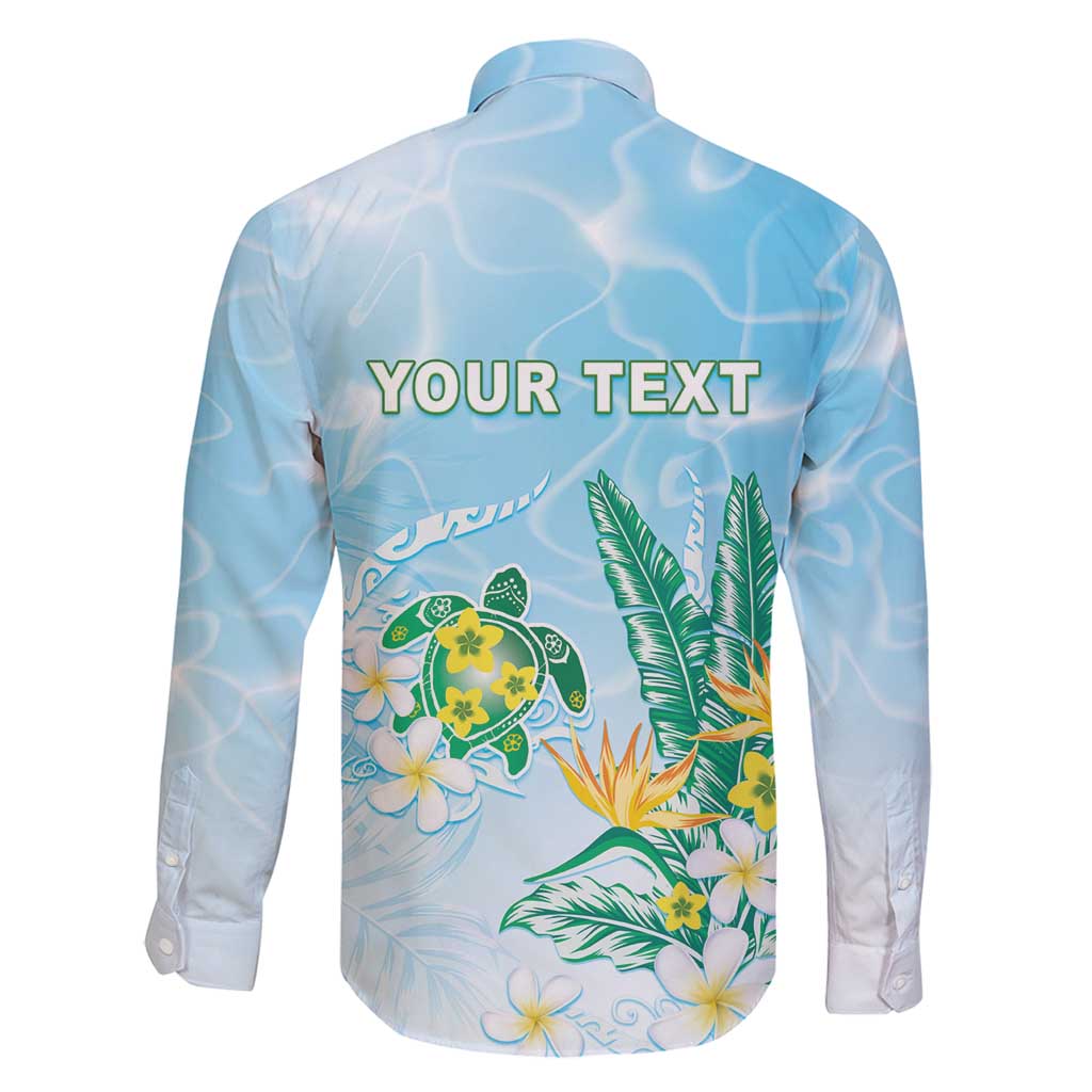 Personalised 2025 Aloha Hawaii Family Matching Puletasi and Hawaiian Shirt Tropical Flowers And Honu LT05 - Polynesian Pride