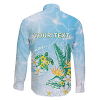 Personalised 2025 Aloha Hawaii Family Matching Tank Maxi Dress and Hawaiian Shirt Tropical Flowers And Honu LT05 - Polynesian Pride