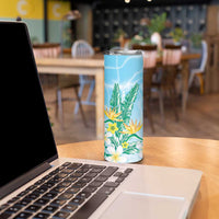 2025 Aloha Hawaii Skinny Tumbler Tropical Flowers And Honu