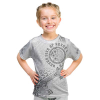 Brain Cancer Warrior Kid T Shirt Never Give Up