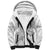 Brain Cancer Warrior Sherpa Hoodie Never Give Up