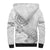 Brain Cancer Warrior Sherpa Hoodie Never Give Up