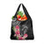 Black Polynesian Hammerhead Shark Tribal Pattern Grocery Bag