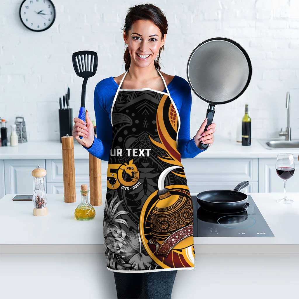 Papua New Guinea Apron Happy 50th Independence Anniversary - Polynesian Pride