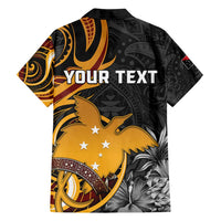Personalised Papua New Guinea Family Matching Summer Maxi Dress and Hawaiian Shirt Happy 50th Independence Anniversary LT05 - Polynesian Pride