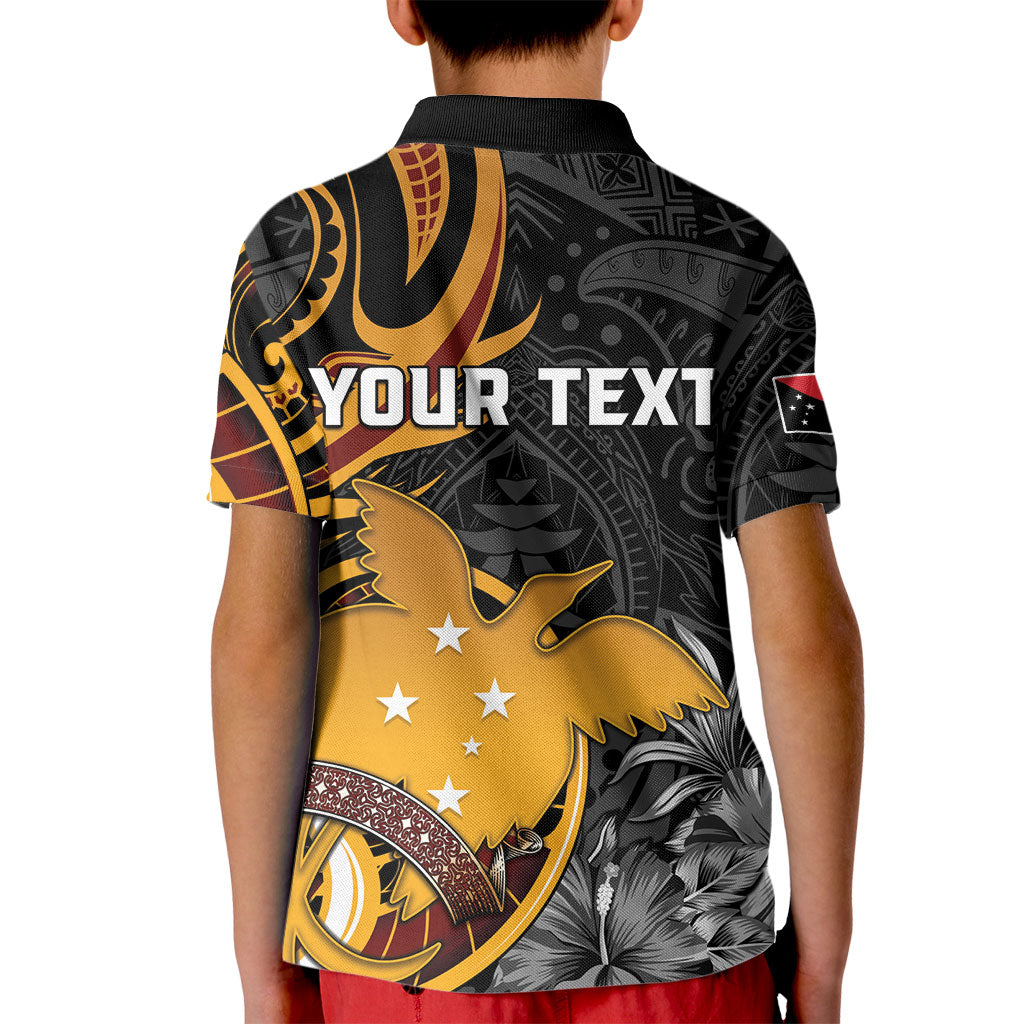 Personalised Papua New Guinea Kid Polo Shirt Happy Independence Day LT05 - Polynesian Pride
