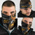Papua New Guinea Neck Gaiter Happy 50th Independence Anniversary - Polynesian Pride