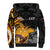 Personalised Papua New Guinea Sherpa Hoodie Happy 50th Independence Anniversary - Polynesian Pride