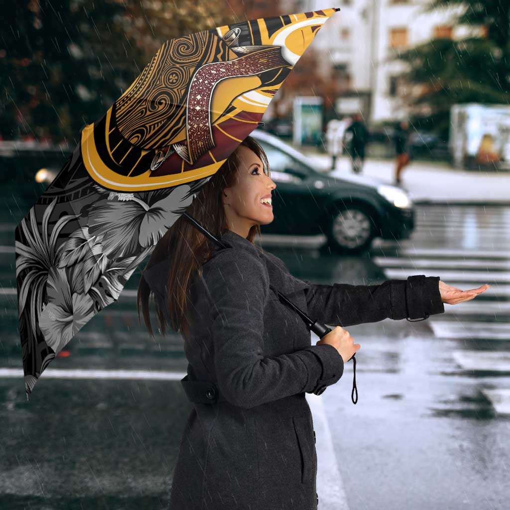 Papua New Guinea Umbrella Happy 50th Independence Anniversary - Polynesian Pride