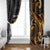 Personalised Papua New Guinea Window Curtain Happy 50th Independence Anniversary - Polynesian Pride