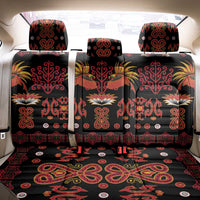 Papua Batik Motif Back Car Seat Cover Papua Spirit Black Version LT05 - Polynesian Pride