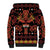 Papua Batik Motif Sherpa Hoodie Papua Spirit Black Version - Polynesian Pride