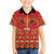 Papua Batik Motif Kid Hawaiian Shirt Papua Spirit Red Version - Polynesian Pride
