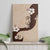 Polynesia Hibiscus Canvas Wall Art Cameo Curve Motif - Polynesian Pride