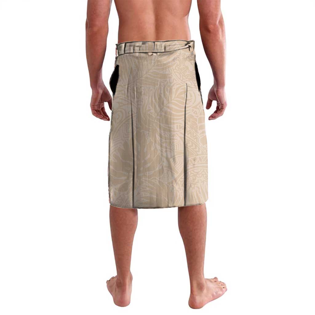 Polynesia Hibiscus Lavalava Cameo Curve Motif - Polynesian Pride