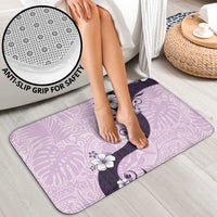 Polynesia Hibiscus Bathroom Set Thistle Curve Motif - Polynesian Pride