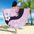 Polynesia Hibiscus Beach Blanket Thistle Curve Motif - Polynesian Pride