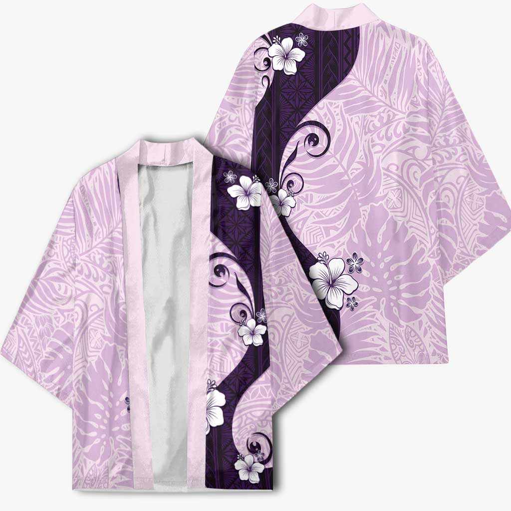 Polynesia Hibiscus Kimono Thistle Curve Motif LT05 - Polynesian Pride
